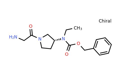 CAS 1354017-50-7 | (R)-Benzyl (1-(2-aminoacetyl)pyrrolidin-3-yl)(ethyl)carbamate