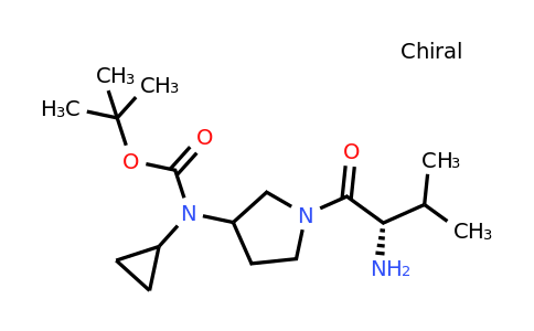 tert-Butyl (1-((S)-2-amino-3-methylbutanoyl)pyrrolidin-3-yl)(cyclopropyl)carbamate