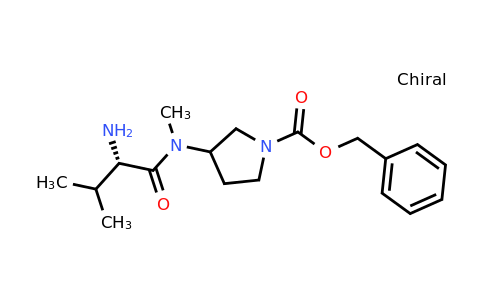 CAS 1354029-70-1 | Benzyl 3-((S)-2-amino-N,3-dimethylbutanamido)pyrrolidine-1-carboxylate