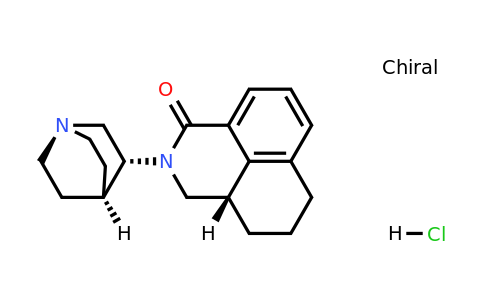 (S)-2-((1S,3R,4S)-Quinuclidin-3-yl)-2,3,3a,4,5,6-hexahydro-1H-benzo[de]isoquinolin-1-one hydrochloride