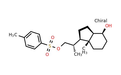 (S)-2-((1R,3aR,4S,7aR)-4-Hydroxy-7a-methyloctahydro-1H-inden-1-yl)propyl 4-methylbenzenesulfonate