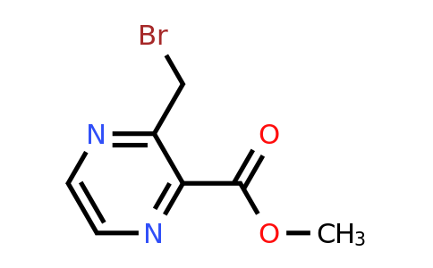Methyl 3-(bromomethyl)pyrazine-2-carboxylate