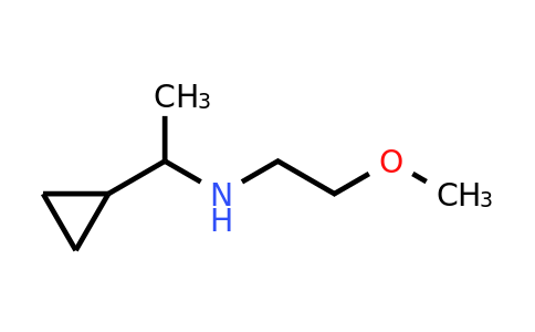 CAS 1019551-02-0 | (1-Cyclopropylethyl)(2-methoxyethyl)amine