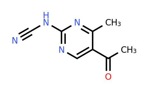 CAS 102739-38-8 | N-(5-Acetyl-4-methylpyrimidin-2-yl)cyanamide