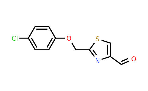 CAS 1082312-23-9 | 2-(4-Chlorophenoxymethyl)-1,3-thiazole-4-carbaldehyde