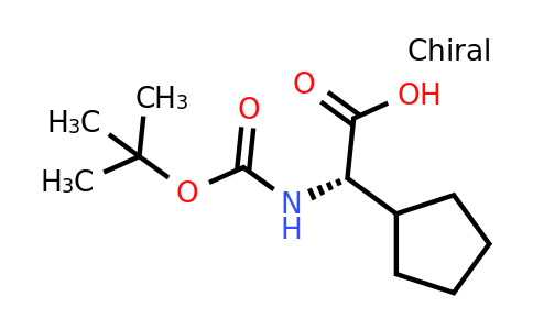 CAS 109183-72-4 | cyclopentaneacetic acid, a-[[(1,1-dimethylethoxy)carbonyl]amino]-, (as)-