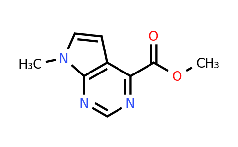 CAS 1095822-18-6 | methyl 7-methyl-7H-pyrrolo[2,3-d]pyrimidine-4-carboxylate