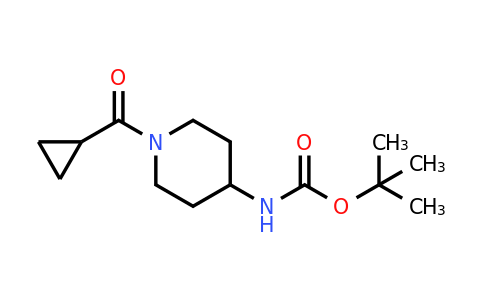 CAS 1152430-26-6 | tert-Butyl (1-(cyclopropanecarbonyl)piperidin-4-yl)carbamate