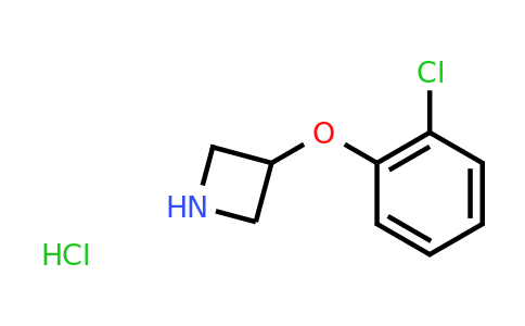 CAS 1188375-01-0 | 3-(2-Chlorophenoxy)azetidine hydrochloride