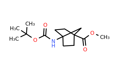 CAS 1201186-85-7 | methyl 4-{[(tert-butoxy)carbonyl]amino}bicyclo[2.2.1]heptane-1-carboxylate