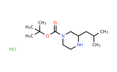 CAS 1203372-46-6 | tert-butyl 3-(2-methylpropyl)piperazine-1-carboxylate hydrochloride