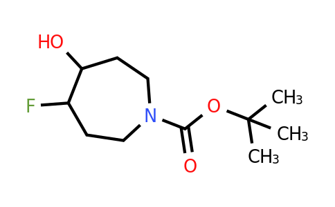 CAS 1209780-33-5 | tert-butyl 4-fluoro-5-hydroxyazepane-1-carboxylate