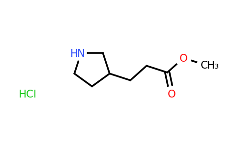 CAS 1211593-43-9 | methyl 3-(pyrrolidin-3-yl)propanoate hydrochloride