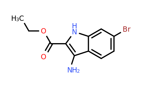 CAS 1211661-21-0 | 3-Amino-6-bromo-1H-indole-2-carboxylic acid ethyl ester