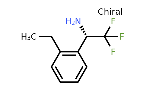 (S)-1-(2-Ethyl-phenyl)-2,2,2-trifluoro-ethylamine