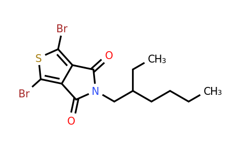 CAS 1231160-83-0 | 1,3-Dibromo-5-(2-ethylhexyl)-4H-thieno[3,4-c]pyrrole-4,6(5H)-dione