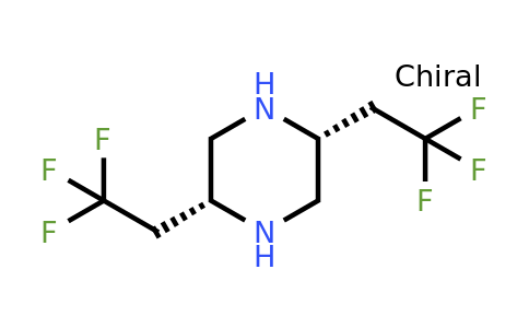 CAS 1240583-27-0 | (2R,5R)-2,5-Bis-(2,2,2-trifluoro-ethyl)-piperazine