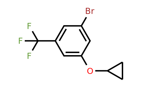 CAS 1243313-06-5 | 1-Bromo-3-cyclopropoxy-5-(trifluoromethyl)benzene