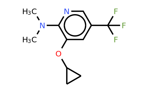 CAS 1243376-07-9 | 3-Cyclopropoxy-N,n-dimethyl-5-(trifluoromethyl)pyridin-2-amine