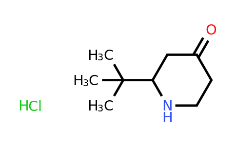 CAS 1245648-49-0 | 2-(tert-Butyl)piperidin-4-one hydrochloride