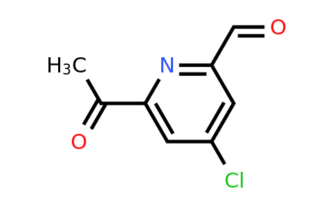 CAS 1256809-06-9 | 6-Acetyl-4-chloropyridine-2-carbaldehyde