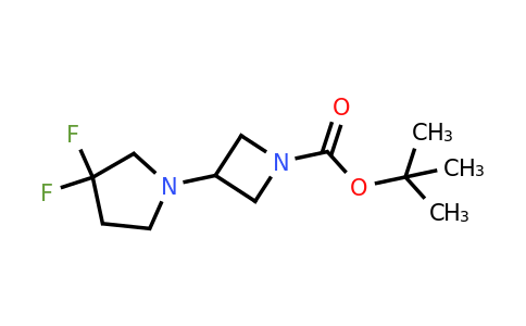 CAS 1257294-09-9 | tert-Butyl 3-(3,3-difluoropyrrolidin-1-yl)azetidine-1-carboxylate