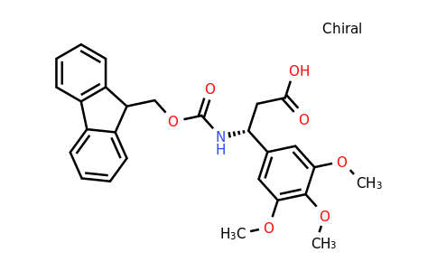 CAS 1260614-13-8 | (R)-3-(9H-Fluoren-9-ylmethoxycarbonylamino)-3-(3,4,5-trimethoxy-phenyl)-propionic acid