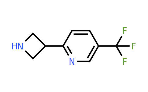 CAS 1260779-70-1 | 2-(Azetidin-3-yl)-5-(trifluoromethyl)pyridine