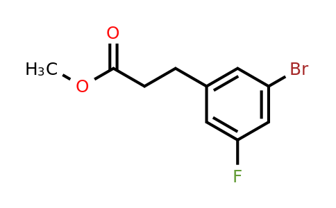 CAS 1261588 27 5 3 3 Bromo 5 Fluoro Phenyl Propionic Acid Methyl