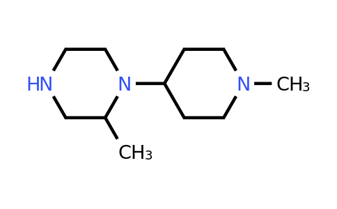 CAS 1267350-91-3 | 2-methyl-1-(1-methylpiperidin-4-yl)piperazine