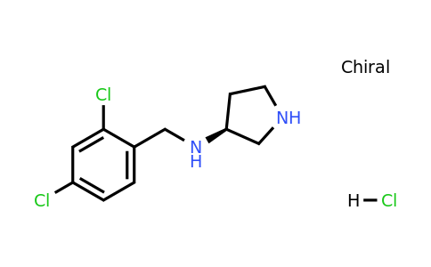 CAS 1289585-30-3 | (S)-N-(2,4-Dichlorobenzyl)pyrrolidin-3-amine hydrochloride