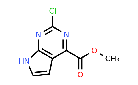 CAS 1292287-10-5 | methyl 2-chloro-7H-pyrrolo[2,3-d]pyrimidine-4-carboxylate