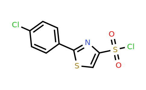 CAS 1305711-66-3 | 2-(4-Chlorophenyl)-1,3-thiazole-4-sulfonyl chloride