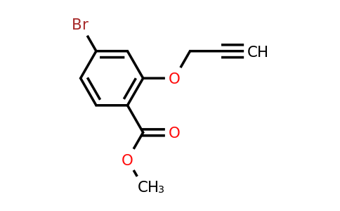 CAS 1312610-35-7 | methyl 4-bromo-2-(prop-2-yn-1-yloxy)benzoate