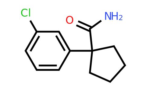 CAS 1330750-31-6 | 1-(3-Chlorophenyl)cyclopentanecarboxamide