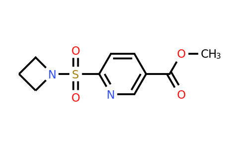 CAS 1334499-22-7 | Methyl 6-(azetidin-1-ylsulfonyl)nicotinate