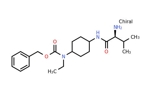 CAS 1354007-91-2 | (S)-Benzyl (4-(2-amino-3-methylbutanamido)cyclohexyl)(ethyl)carbamate