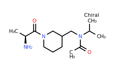 CAS 1354027-12-5 | N-((1-((S)-2-Aminopropanoyl)piperidin-3-yl)methyl)-N-isopropylacetamide