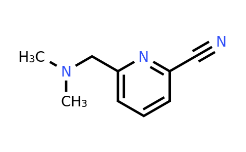 CAS 135472-49-0 | 6-((Dimethylamino)methyl)picolinonitrile