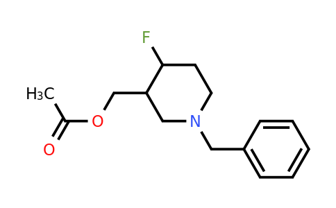 CAS 1356342-61-4 | (1-Benzyl-4-fluoropiperidin-3-yl)Methyl acetate