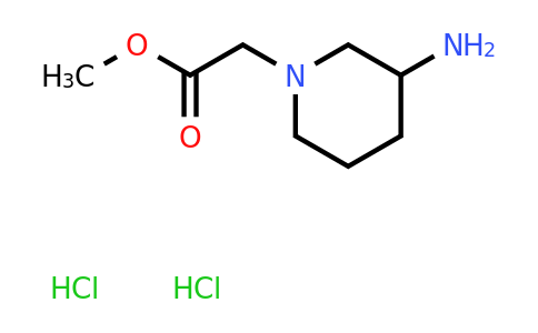 CAS 1373223-81-4 | (3-Amino-piperidin-1-yl)-acetic acid methyl ester dihydrochloride