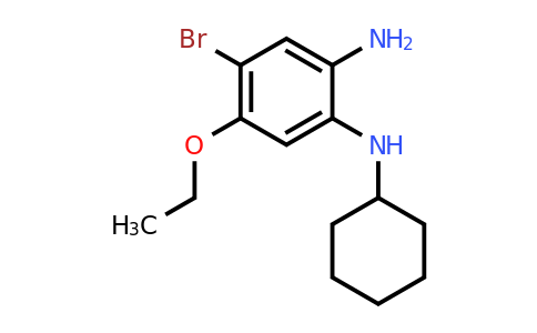 CAS 1373233-28-3 | 4-Bromo-1-N-cyclohexyl-5-ethoxybenzene-1,2-diamine