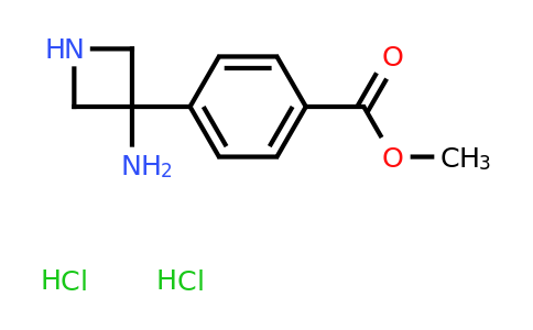 CAS 1384264-31-6 | Methyl 4-(3-aminoazetidin-3-yl)benzoate dihydrochloride