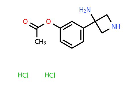 CAS 1384265-19-3 | 3-(3-Aminoazetidin-3-yl)phenyl acetate dihydrochloride