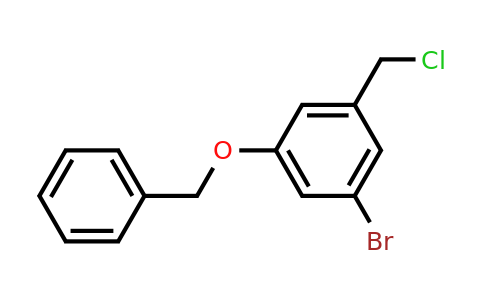 CAS 1393541-37-1 | 1-(Benzyloxy)-3-bromo-5-(chloromethyl)benzene