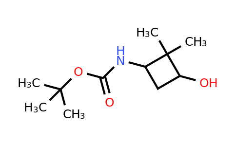 CAS 1434141-79-3 | tert-butyl N-(3-hydroxy-2,2-dimethylcyclobutyl)carbamate