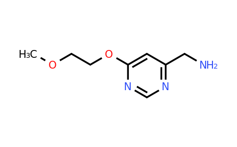 CAS 1439897-60-5 | (6-(2-Methoxyethoxy)pyrimidin-4-yl)methanamine