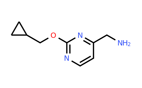 CAS 1439900-23-8 | (2-(Cyclopropylmethoxy)pyrimidin-4-yl)methanamine