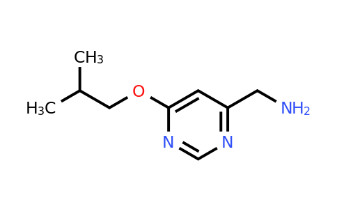 CAS 1439900-26-1 | (6-Isobutoxypyrimidin-4-yl)methanamine