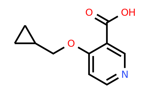 CAS 1439902-27-8 | 4-(Cyclopropylmethoxy)nicotinic acid